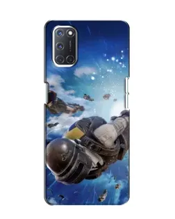 Чехол для OPPO A52 с картинкой «Десант PUBG — прыжок» Чехол для OPPO A52 с картинкой «Десант PUBG — прыжок»