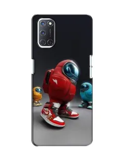 Чехол для OPPO A52 с картинкой «Among Us — 3D стиль»