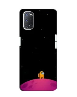Чехол для OPPO A52 с картинкой «Одинокий герой на планете»