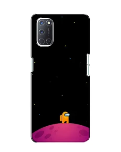 Чехол для OPPO A52 с картинкой «Одинокий герой на планете»
