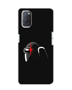 Чехол для OPPO A52 с картинкой «Among Us шлем»