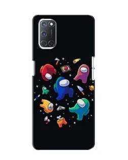 Чехол для OPPO A52 с картинкой «Among Us космос»
