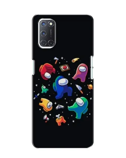 Чехол для OPPO A52 с картинкой «Among Us космос»