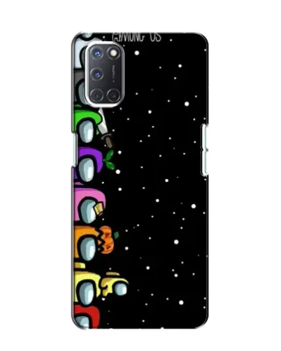 Чехол для OPPO A52 с картинкой «Команда Among Us»