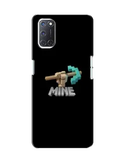 Чехол для OPPO A52 с картинкой «Алмазная кирка»