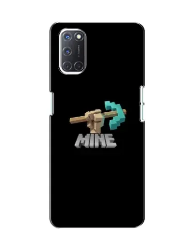 Чехол для OPPO A52 с картинкой «Алмазная кирка»