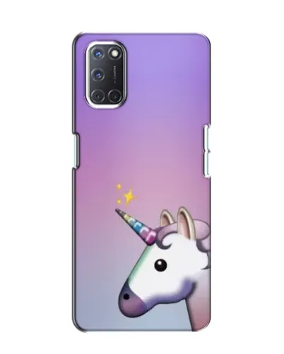 Чехол для OPPO A52 с картинкой «Единорог градиент»