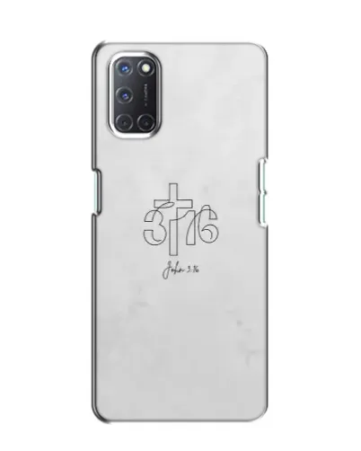 Чохол для OPPO A52 з картинкою «Івана 3:16 Хрест» Чохол для OPPO A52 з картинкою «Івана 3:16 Хрест»