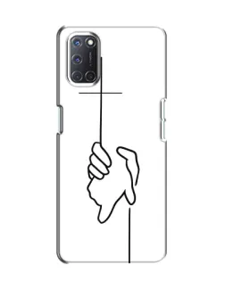 Чохол для OPPO A52 з картинкою «Рука тримає»