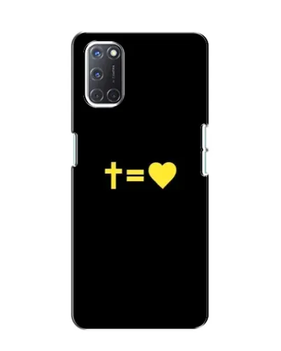 Чохол для OPPO A52 з картинкою «Серце та Хрест» Чохол для OPPO A52 з картинкою «Серце та Хрест»