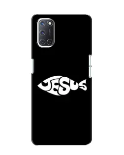 Чехол для OPPO A52 с картинкой «Рыба Jesus» Чехол для OPPO A52 с картинкой «Рыба Jesus»
