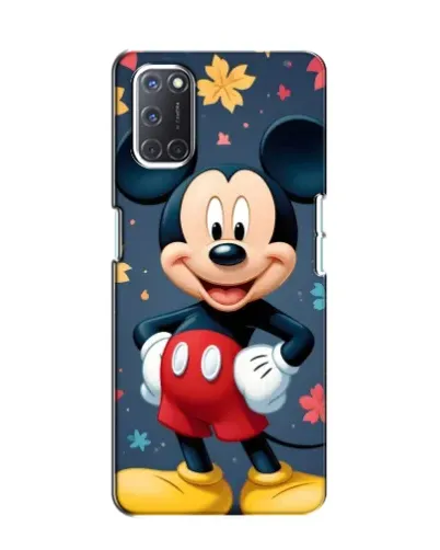Чехол для OPPO A52 с картинкой «Осенний Mickey Mouse»