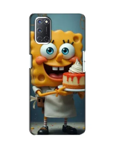 Чехол для OPPO A52 с картинкой «Повар Спанч Боб»