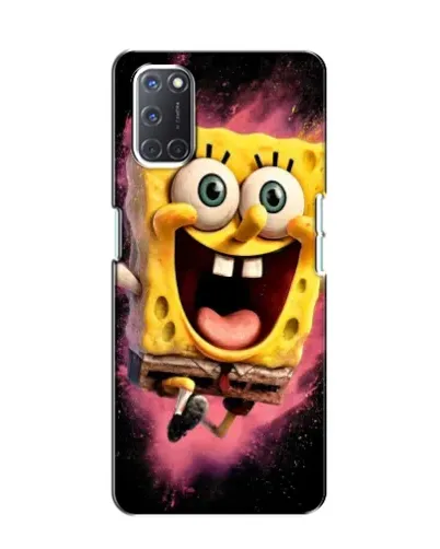 Чехол для OPPO A52 с картинкой «Взрывной Спанч Боб»