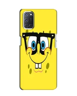 Чехол для OPPO A52 с картинкой «Минималистичный Спанч Боб» Чехол для OPPO A52 с картинкой «Минималистичный Спанч Боб»
