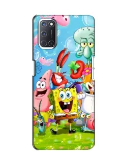 Чехол для OPPO A52 с картинкой «Губка Боб и друзья» Чехол для OPPO A52 с картинкой «Губка Боб и друзья»
