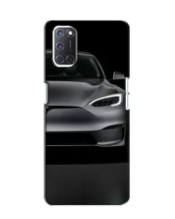 Чехол для OPPO A52 с картинкой «Tesla Model S Look» Чехол для OPPO A52 с картинкой «Tesla Model S Look»