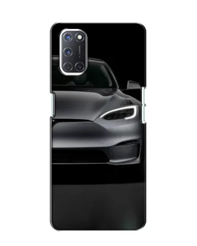 Чехол для OPPO A52 с картинкой «Tesla Model S Look»