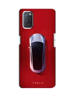 Чехол для OPPO A52 с картинкой «Tesla Top View» Чехол для OPPO A52 с картинкой «Tesla Top View»