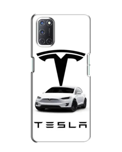 Чехол для OPPO A52 с картинкой «Tesla White Style»