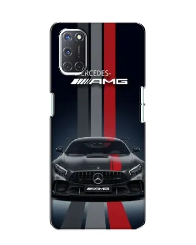 Чехол для OPPO A52 с картинкой «Mercedes — белый карбон» Чехол для OPPO A52 с картинкой «Mercedes — белый карбон»