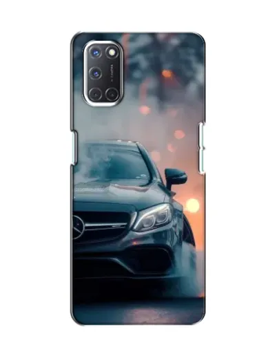 Чехол для OPPO A52 с картинкой «Mercedes — ночной город» Чехол для OPPO A52 с картинкой «Mercedes — ночной город»