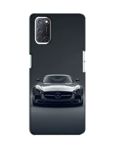 Чехол для OPPO A52 с картинкой «Mercedes на черном» Чехол для OPPO A52 с картинкой «Mercedes на черном»