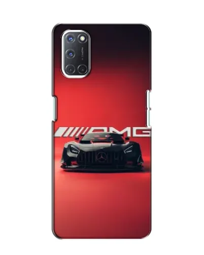 Чехол для OPPO A52 с картинкой «Mercedes AMG — красная линия» Чехол для OPPO A52 с картинкой «Mercedes AMG — красная линия»