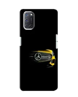 Чехол для OPPO A52 с картинкой «Mercedes — ретро стиль»
