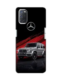 Чехол для OPPO A52 с картинкой «Mercedes G-Class красный»