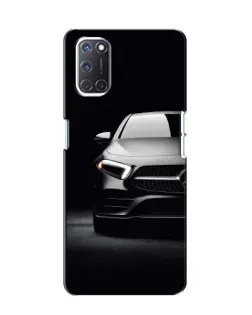 Чехол для OPPO A52 с картинкой «Свет фар Mercedes»