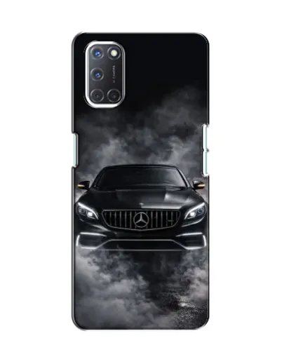 Чехол для OPPO A52 с картинкой «Mercedes в дыму» Чехол для OPPO A52 с картинкой «Mercedes в дыму»