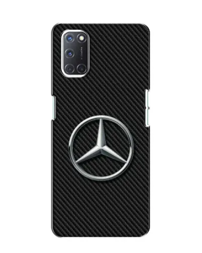 Чехол для OPPO A52 с картинкой «Карбоновый Mercedes стиль» Чехол для OPPO A52 с картинкой «Карбоновый Mercedes стиль»