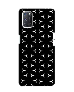 Чехол для OPPO A52 с картинкой «Mercedes паттерн звезд»