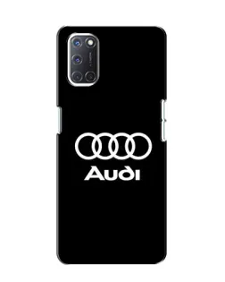 Чехол для OPPO A52 с картинкой «Классическое лого Audi» Чехол для OPPO A52 с картинкой «Классическое лого Audi»