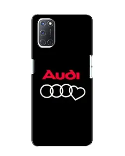 Чехол для OPPO A52 с картинкой «Логотип Audi Heart» Чехол для OPPO A52 с картинкой «Логотип Audi Heart»