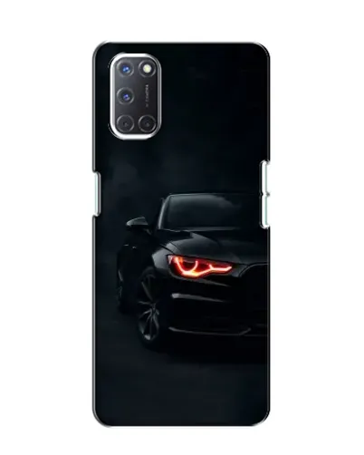 Чехол для OPPO A52 с картинкой «Audi — хищный взгляд»