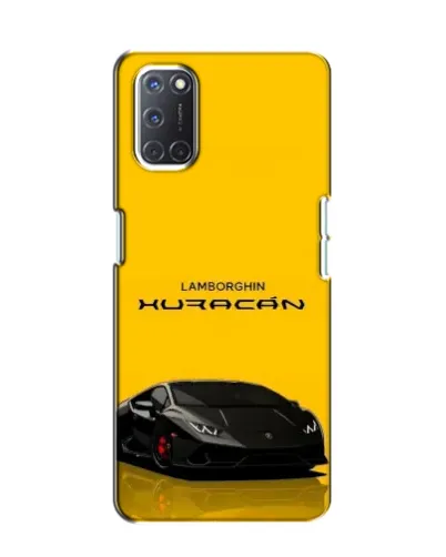 Чехол для OPPO A52 с картинкой «Lamborghini Huracan черный»