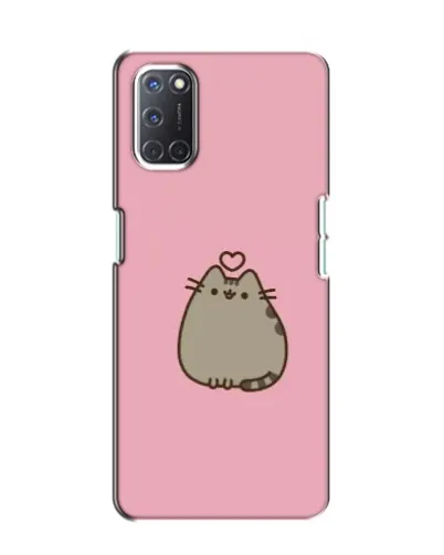 Чехол для OPPO A52 с картинкой «Pusheen сердце»
