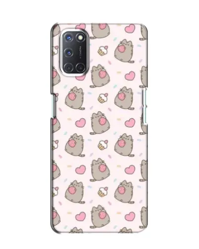 Чехол для OPPO A52 с картинкой «Пушин и сладости»