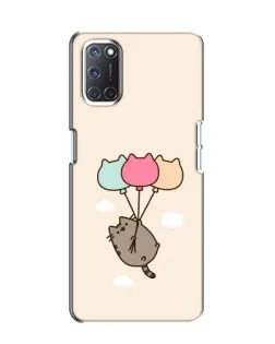 Чехол для OPPO A52 с картинкой «Пушин на шариках»