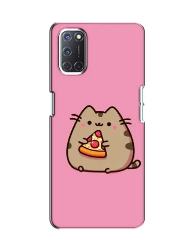 Чехол для OPPO A52 с картинкой «Пушин с пиццей»