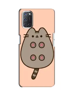 Чехол для OPPO A52 с картинкой «Пушин пузиком кверху»