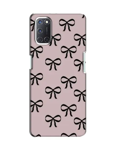 Чохол для OPPO A52 з картинкою «Чорні бантики»