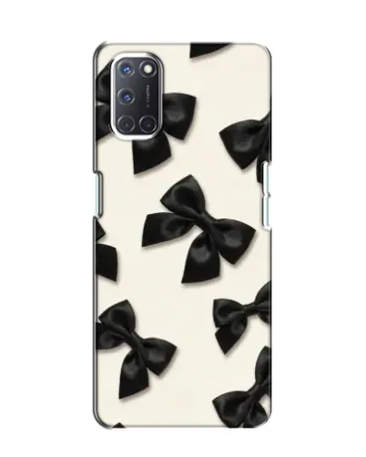 Чохол для OPPO A52 з картинкою «Чорні бантики»