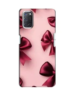 Чохол для OPPO A52 з картинкою «Бордовий атлас»