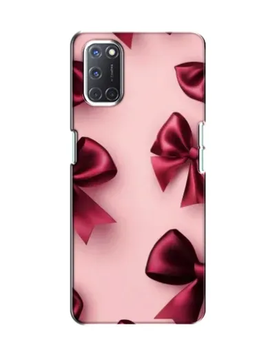 Чохол для OPPO A52 з картинкою «Бордовий атлас»