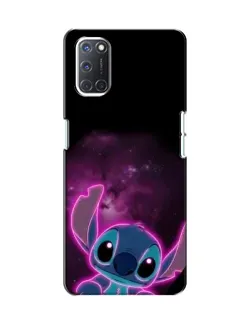 Чехол для OPPO A52 с картинкой «Неоновый Stitch» Чехол для OPPO A52 с картинкой «Неоновый Stitch»