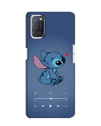 Чехол для OPPO A52 с картинкой «Музыкальный Stitch»