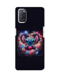 Чехол для OPPO A52 с картинкой «Stitch в цветах» Чехол для OPPO A52 с картинкой «Stitch в цветах»